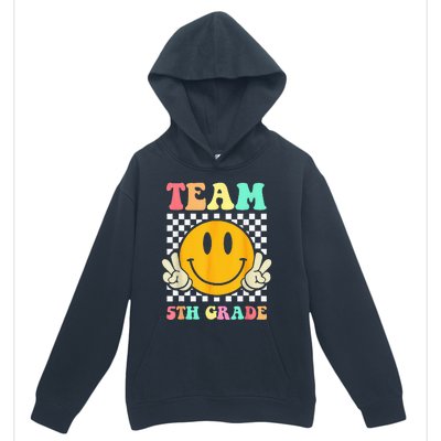 Team 5th Grade Squad Fifth Teacher Student Back To School Urban Pullover Hoodie