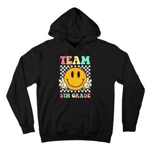 Team 5th Grade Squad Fifth Teacher Student Back To School Hoodie