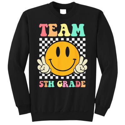 Team 5th Grade Squad Fifth Teacher Student Back To School Sweatshirt