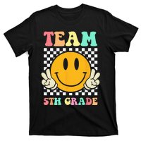 Team 5th Grade Squad Fifth Teacher Student Back To School T-Shirt