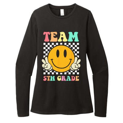 Team 5th Grade Squad Fifth Teacher Student Back To School Womens CVC Long Sleeve Shirt