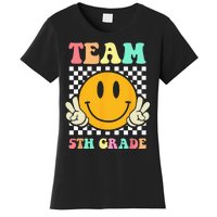 Team 5th Grade Squad Fifth Teacher Student Back To School Women's T-Shirt