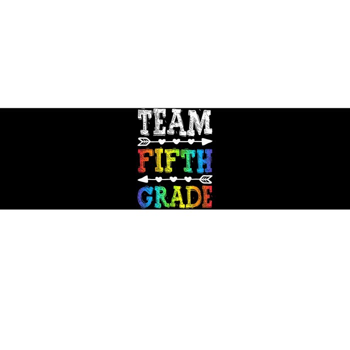 Team 5th Grade Teacher Back To School Bumper Sticker