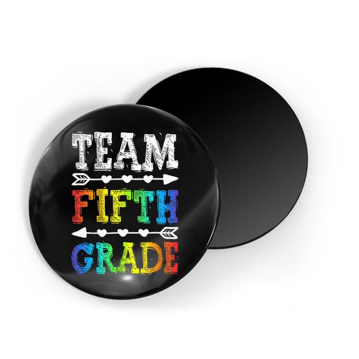 Team 5th Grade Teacher Back To School Magnet