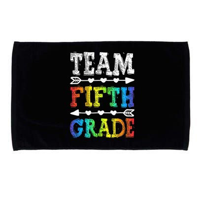 Team 5th Grade Teacher Back To School Microfiber Hand Towel