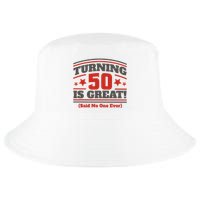 Turning 50 Is Great Funny Cool Comfort Performance Bucket Hat