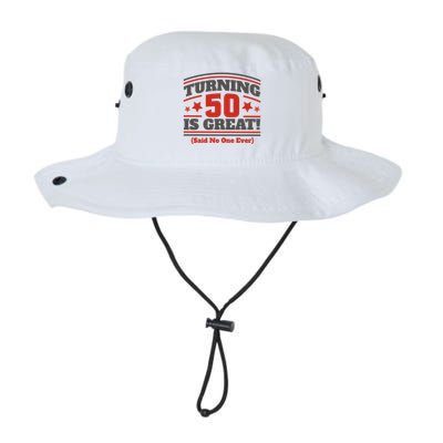 Turning 50 Is Great Funny Bucket Hat