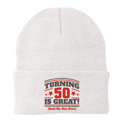 Turning 50 Is Great Funny Beanie