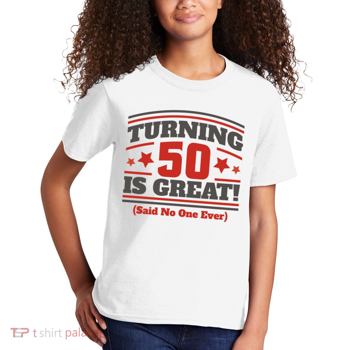 Turning 50 Is Great Funny Kids T-Shirt