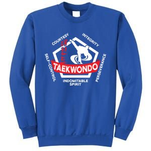 Taekwondo 5 Tenets Martial Arts Ata Itf Tae Kwon Do Gift Sweatshirt