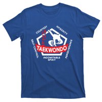 Taekwondo 5 Tenets Martial Arts Ata Itf Tae Kwon Do Gift T-Shirt