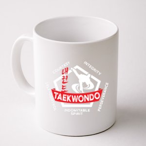 Taekwondo 5 Tenets Martial Arts Ata Itf Tae Kwon Do Gift Funny Gift Coffee Mug