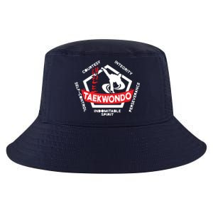 Taekwondo 5 Tenets Martial Arts ATA ITF Tae Kwon Do Gift Cool Comfort Performance Bucket Hat