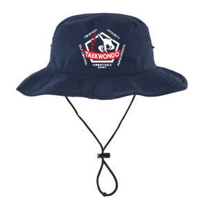 Taekwondo 5 Tenets Martial Arts ATA ITF Tae Kwon Do Gift Legacy Cool Fit Booney Bucket Hat