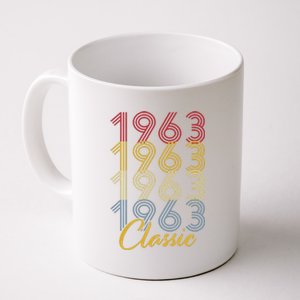 Turning 60 Birthday Decorations 60th BDay 1963 Birthday Coffee Mug