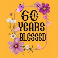 Turning 60 Birthday Butterfly With Floral 60th Birthday Cooling Performance Crew T-Shirt