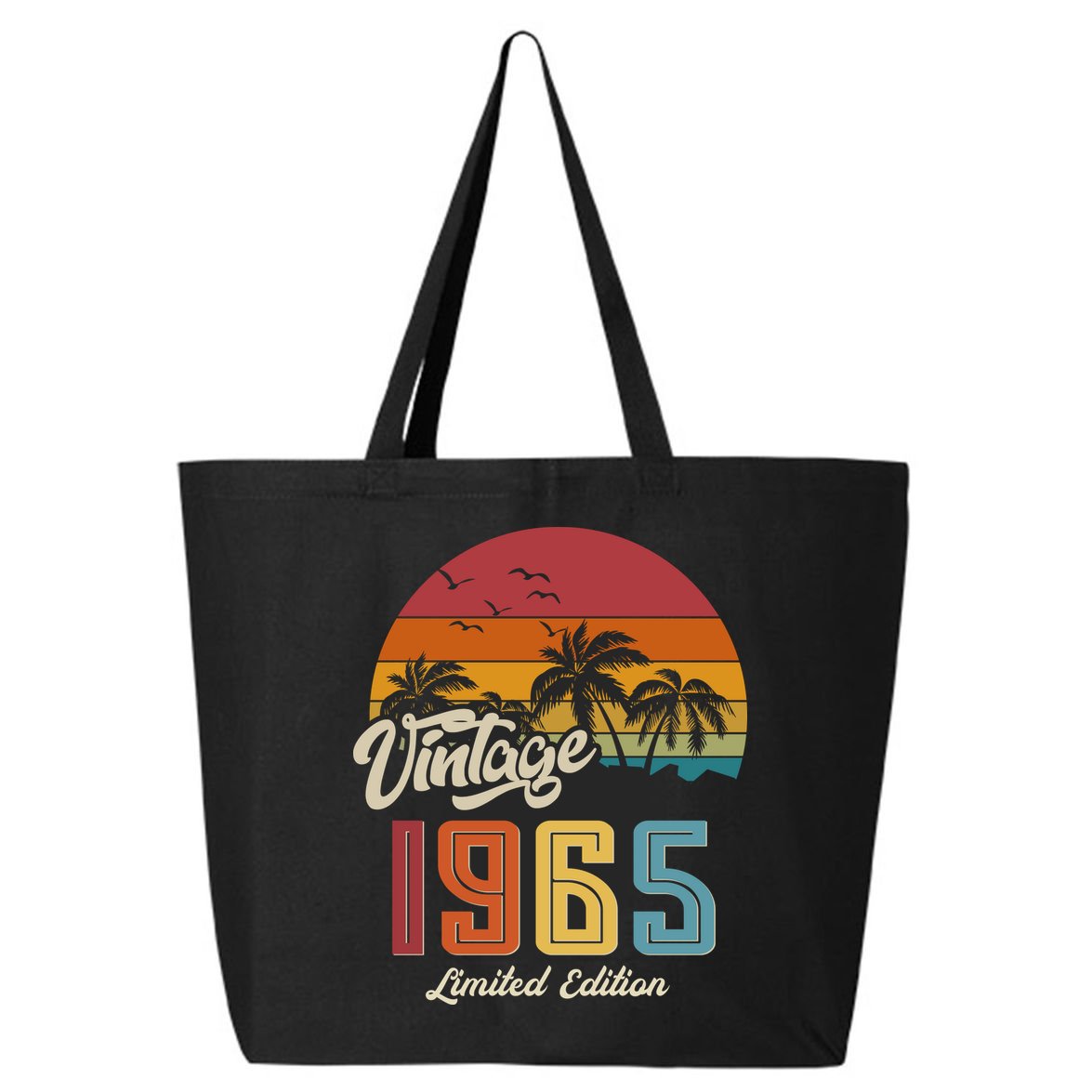 Tropical 60th Birthday Vintage 1965 Limited Edition 25L Jumbo Tote