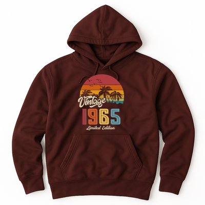 Tropical 60th Birthday Vintage 1965 Limited Edition Hoodie