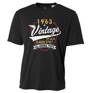 Turning 60 Birthday Decorations M.e.n 60th BDay 1963 Birthday Cooling Performance Crew T-Shirt