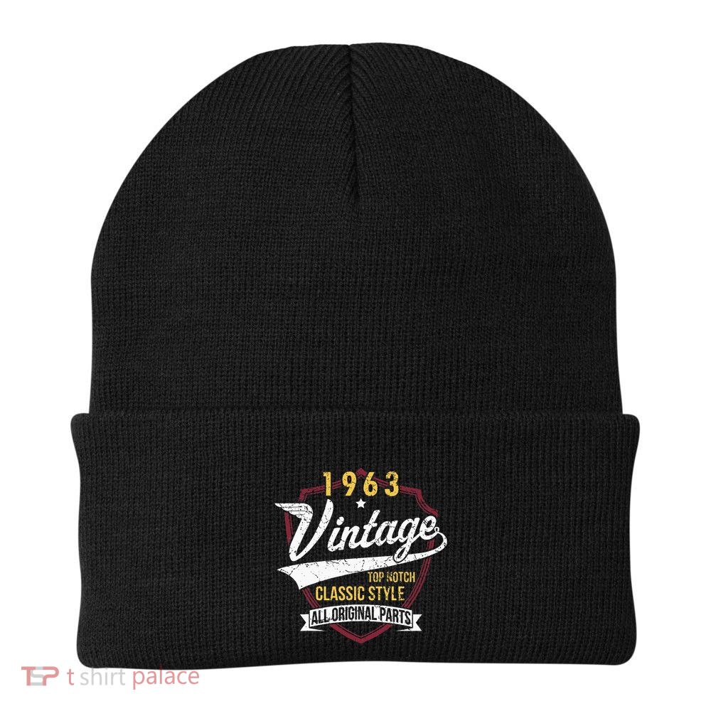 Turning 60 Birthday Decorations 60th Bday 1963 Birthday Beanie