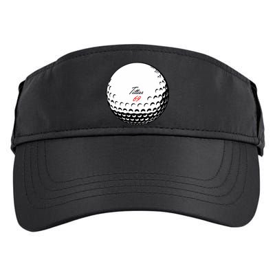 Titties 69 - Funny Golf Ball Adult Drive Performance Visor