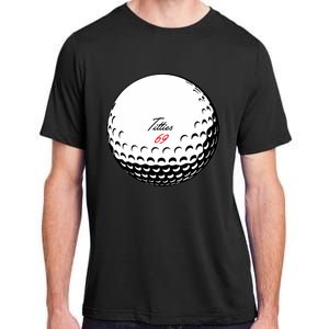 Titties 69 - Funny Golf Ball Adult ChromaSoft Performance T-Shirt