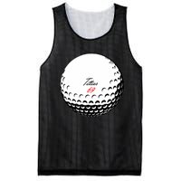 Titties 69 - Funny Golf Ball Mesh Reversible Basketball Jersey Tank