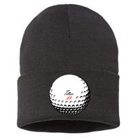 Titties 69 - Funny Golf Ball Sustainable Knit Beanie