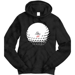 Titties 69 - Funny Golf Ball Tie Dye Hoodie