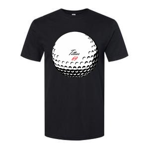 Titties 69 - Funny Golf Ball Softstyle CVC T-Shirt