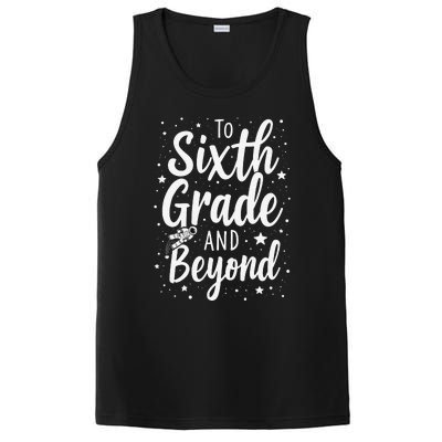 To 6th Grade And Beyond Astronaut Space Lover Back To School PosiCharge Competitor Tank