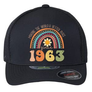 Turning 60 Retro 1963 60th birthday for  Flexfit Unipanel Trucker Cap