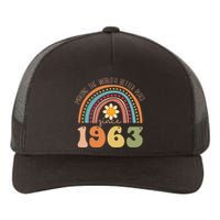 Turning 60 Retro 1963 60th birthday for  Yupoong Adult 5-Panel Trucker Hat