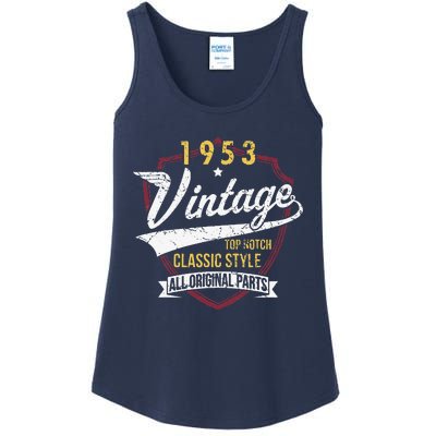 Turning 70 Birthday Decorations 70th BDay 1953 Birthday Cute Ladies Essential Tank