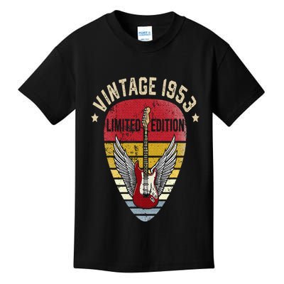 Turning 70 Birthday Decorations 70th BDay 1953 Birthday Kids T-Shirt