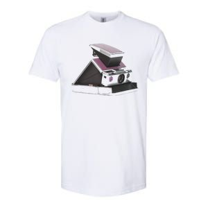 Trendy 70s Polaroid Camera Softstyle CVC T-Shirt