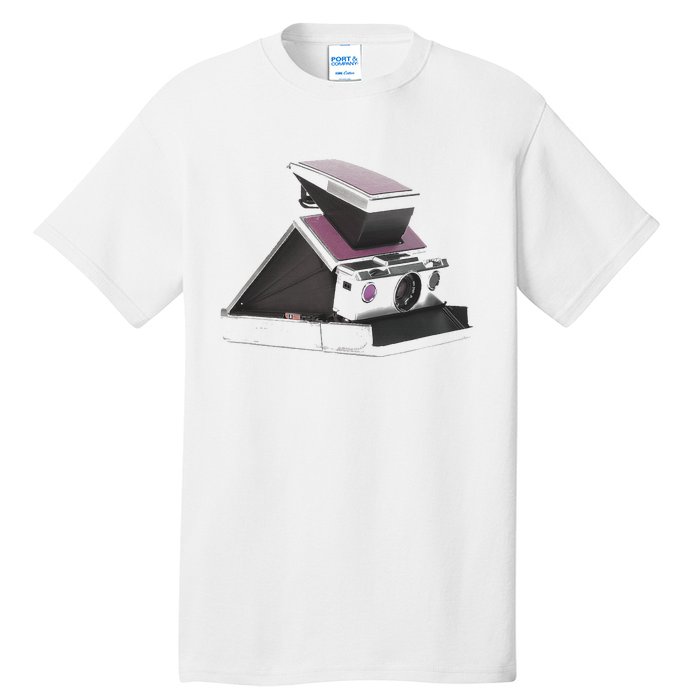 Trendy 70s Polaroid Camera Tall T-Shirt