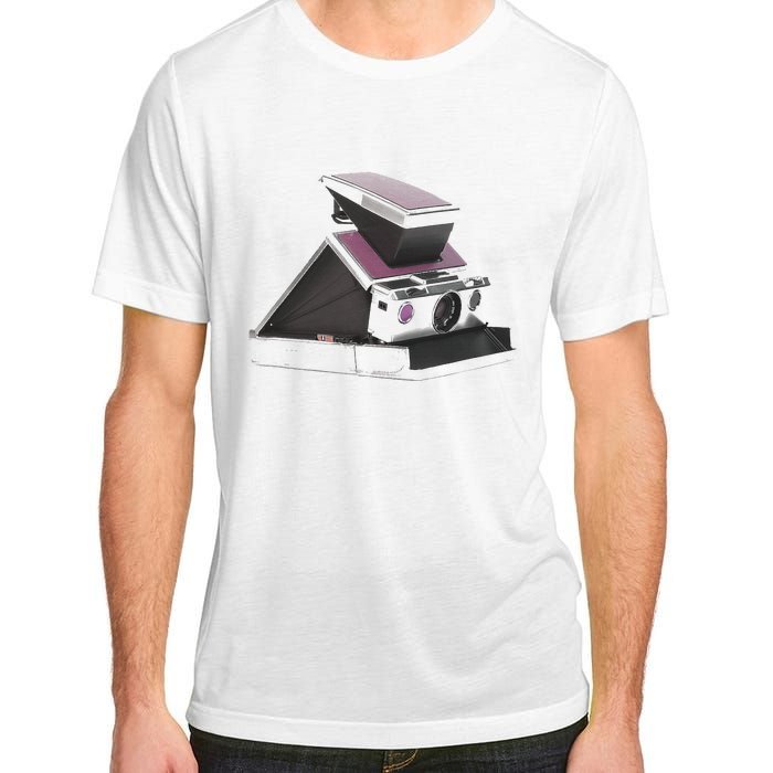 Trendy 70s Polaroid Camera Adult ChromaSoft Performance T-Shirt