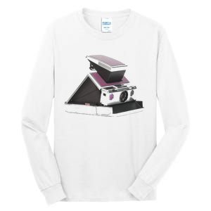 Trendy 70s Polaroid Camera Tall Long Sleeve T-Shirt