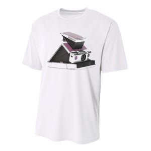 Trendy 70s Polaroid Camera Performance Sprint T-Shirt