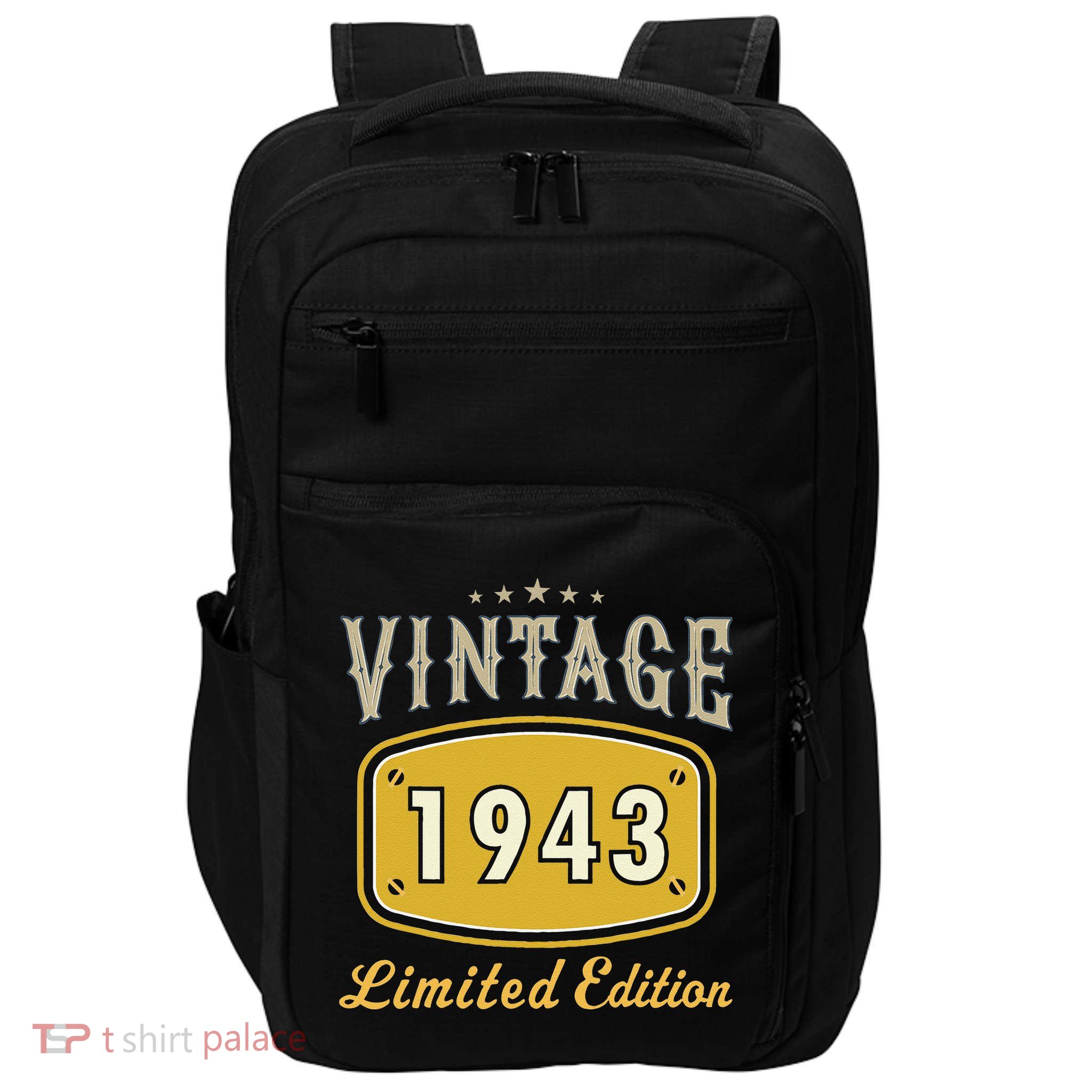 Turning 80 Birthday Decorations 80th BDay 1943 Birthday Cute Impact Tech Backpack