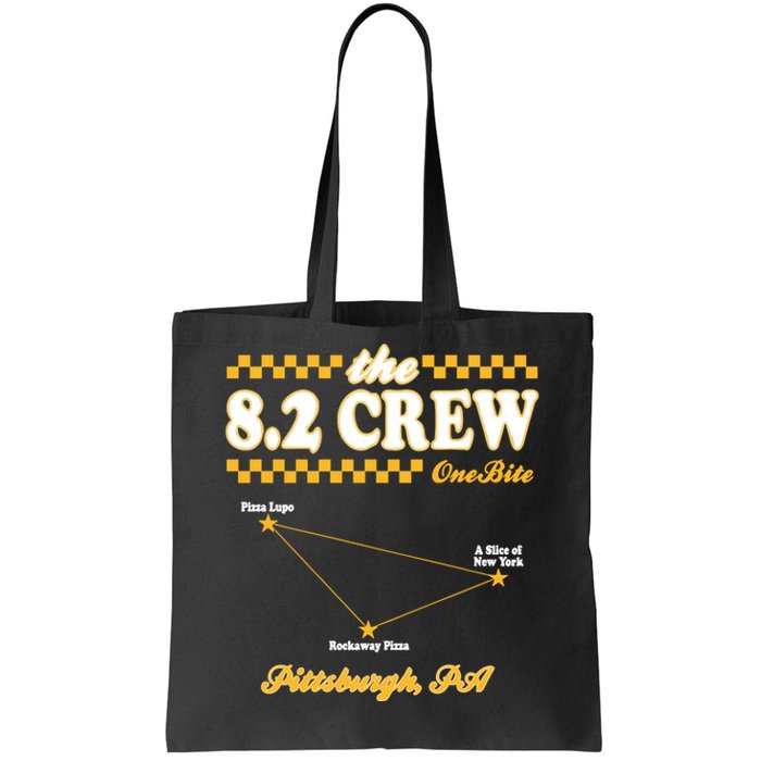 The 82 Crew One Bite Pittsburgh Pa Tote Bag