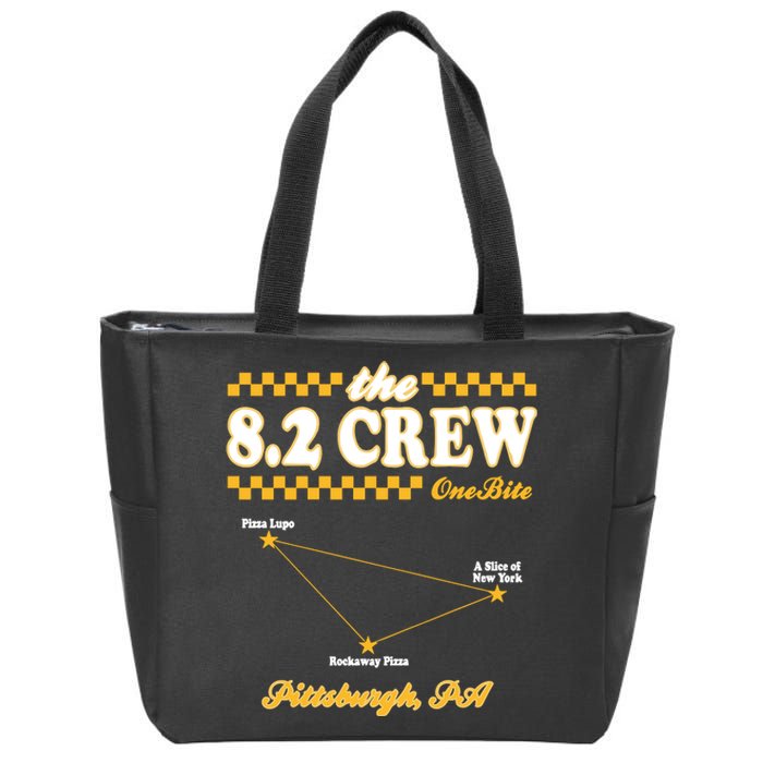 The 82 Crew One Bite Pittsburgh Pa Zip Tote Bag