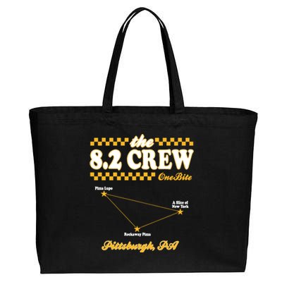 The 82 Crew One Bite Pittsburgh Pa Cotton Canvas Jumbo Tote