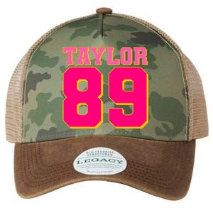 Taylor 89 Football Sports Music Fan Legacy Tie Dye Trucker Hat