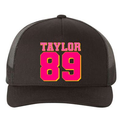 Taylor 89 Football Sports Music Fan Yupoong Adult 5-Panel Trucker Hat