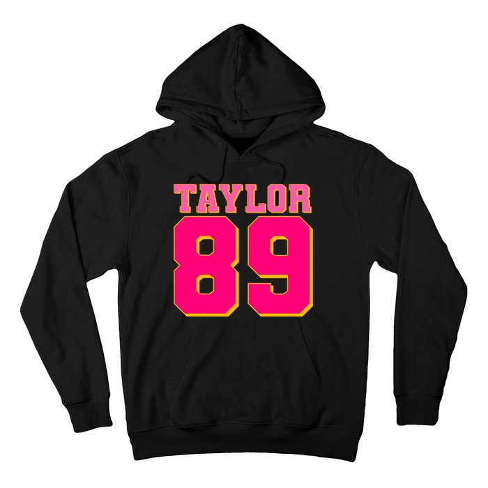 Taylor 89 Football Sports Music Fan Hoodie