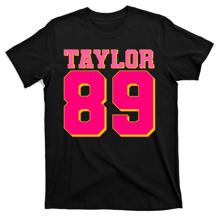 Taylor 89 Football Sports Music Fan T-Shirt