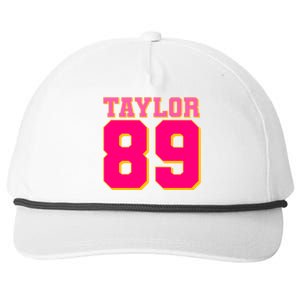 Taylor 89 Football Sports Music Fan Snapback Five-Panel Rope Hat