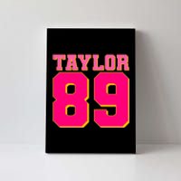 Taylor 89 Football Sports Music Fan Canvas